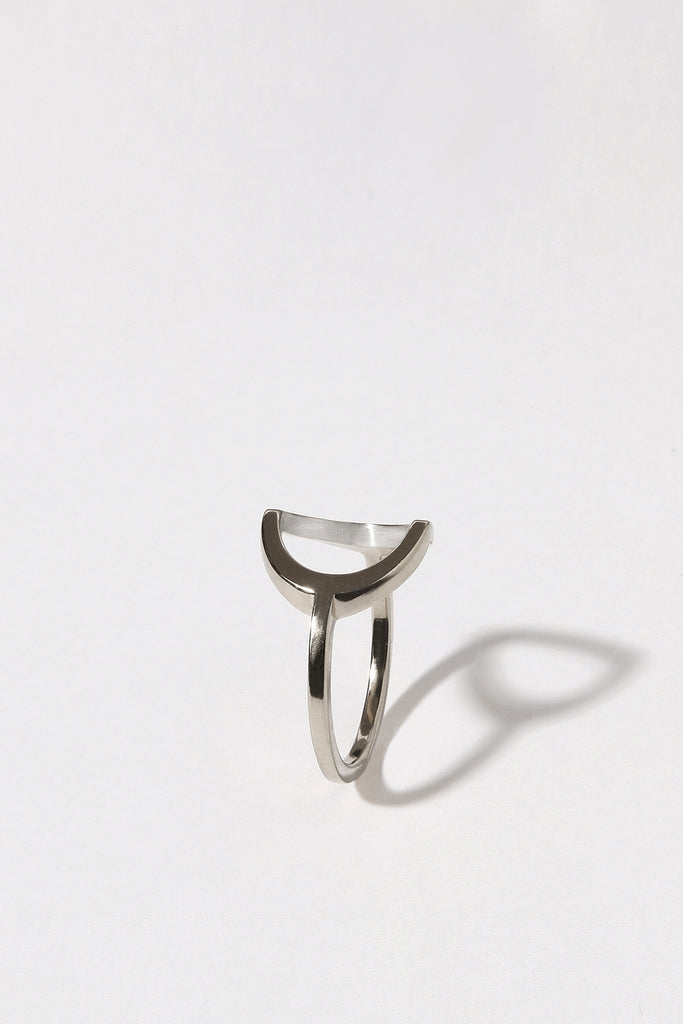 LE SECRET Bague or blanc 18k - Maison Mouche bijoux classiques pas classiques